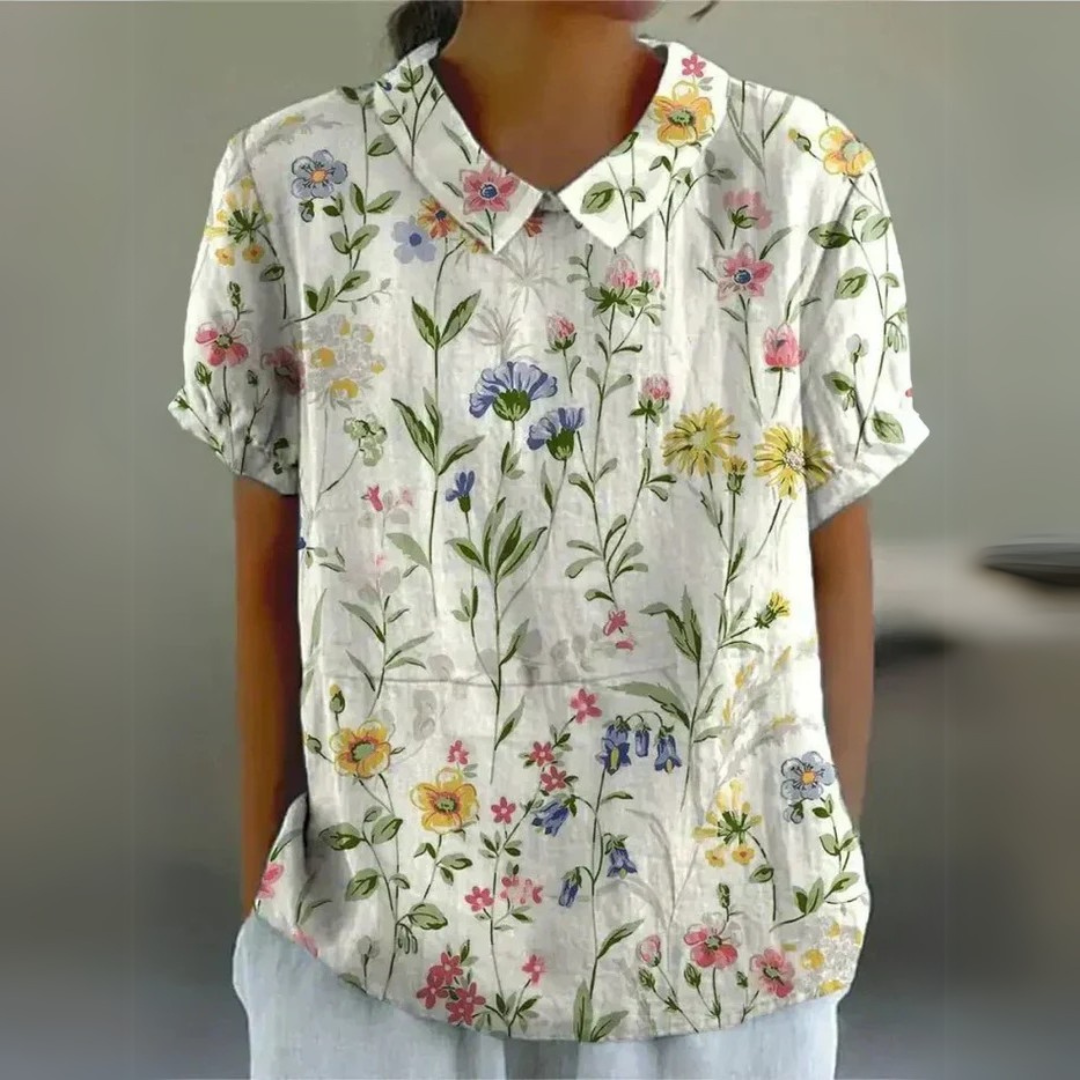 Inga | Blouse à imprimé fleuri