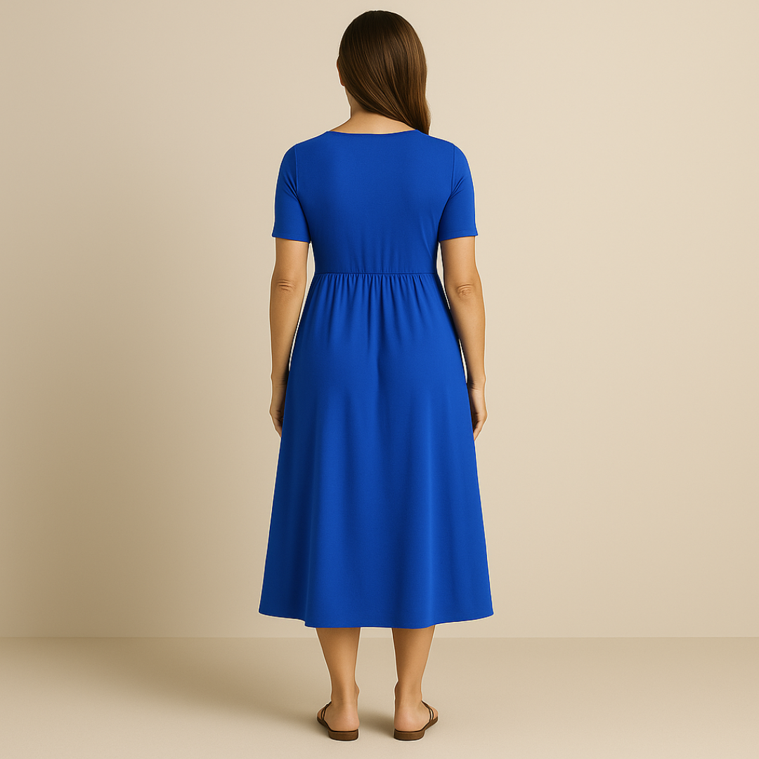 Annelies | robe longue évasée et légère