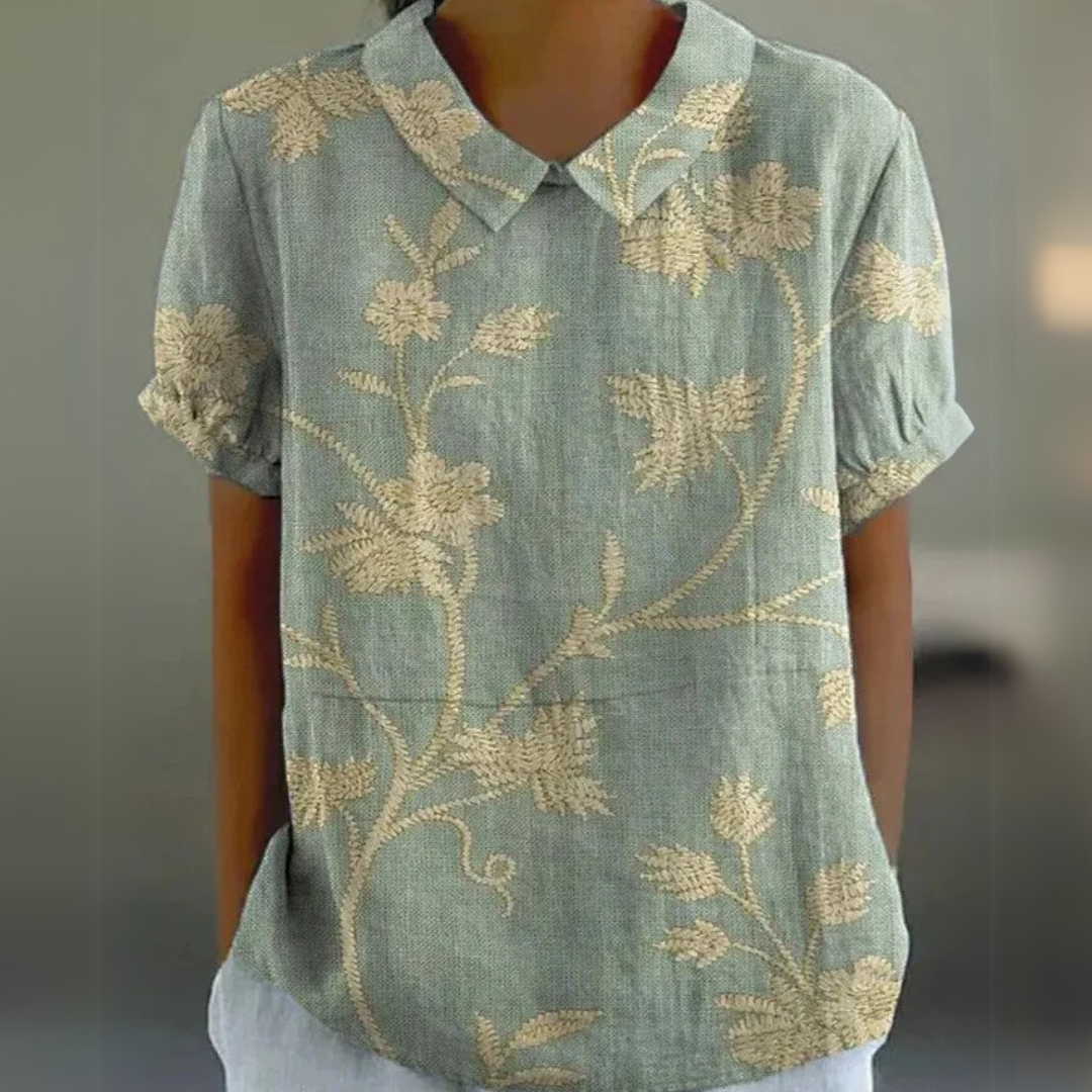 Inga | Blouse à imprimé fleuri