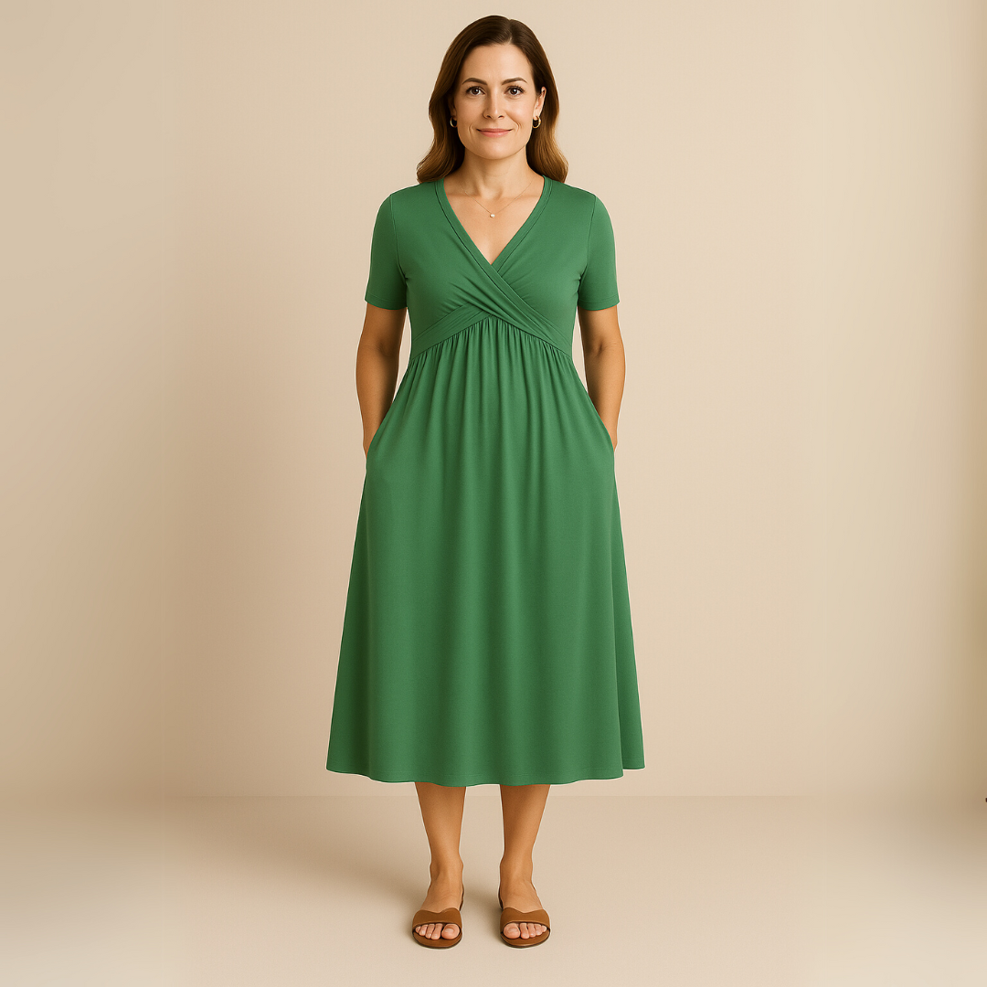 Annelies | robe longue évasée et légère