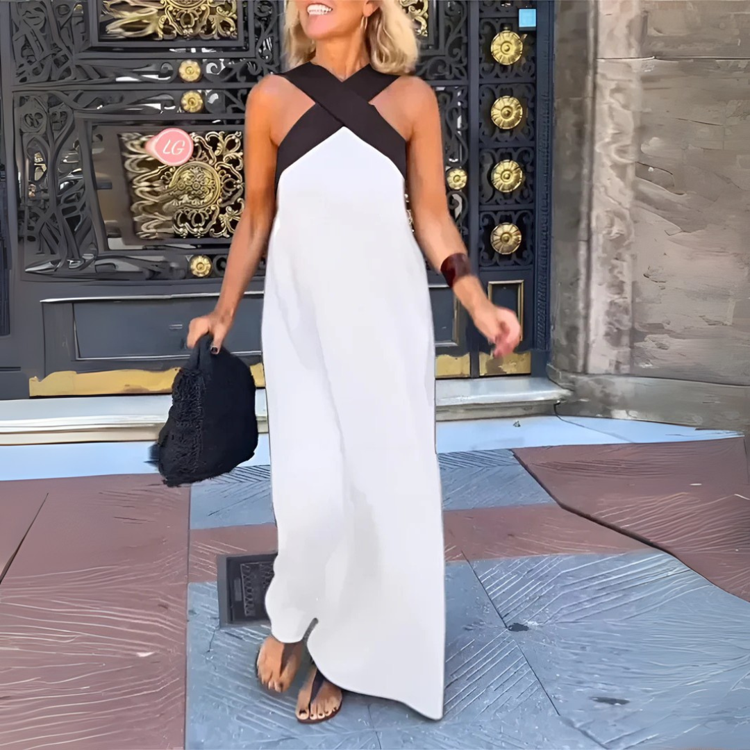 Delphine | Robe en forme croisée
