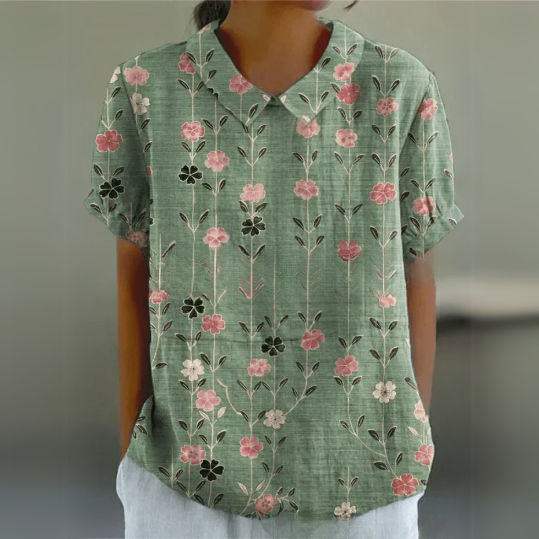 Inga | Blouse à imprimé fleuri