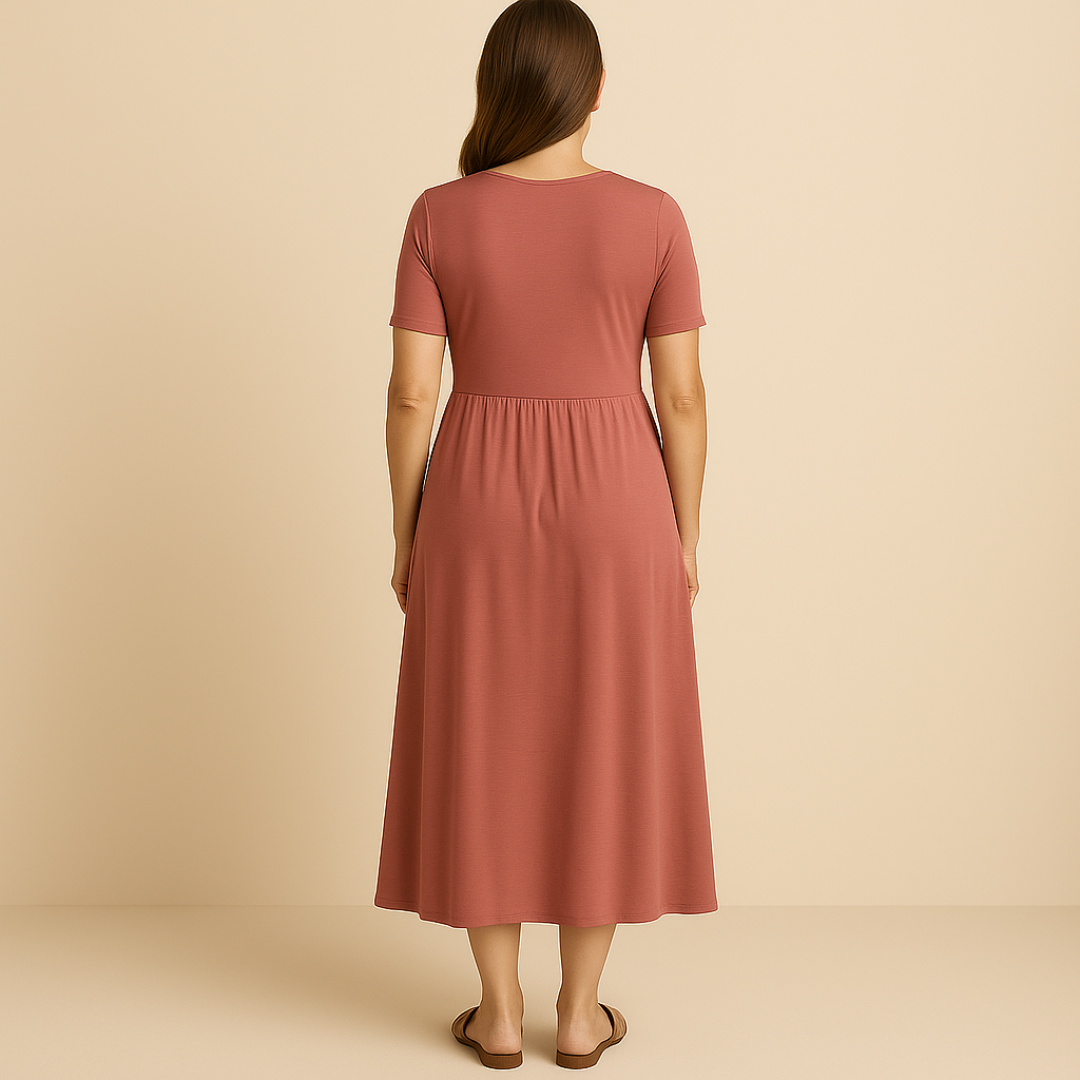 Annelies | robe longue évasée et légère
