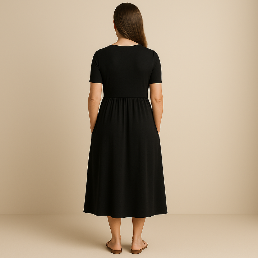 Annelies | robe longue évasée et légère