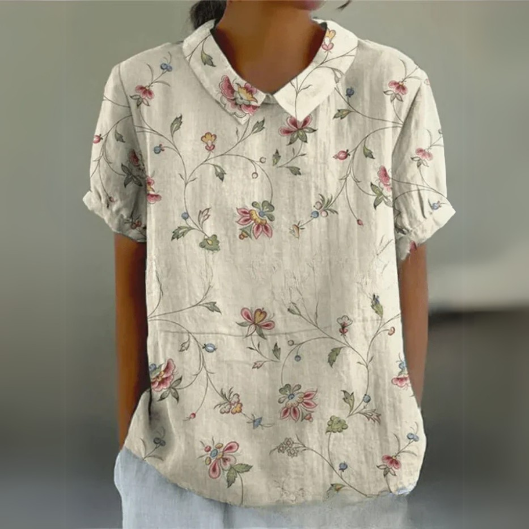 Inga | Blouse à imprimé fleuri