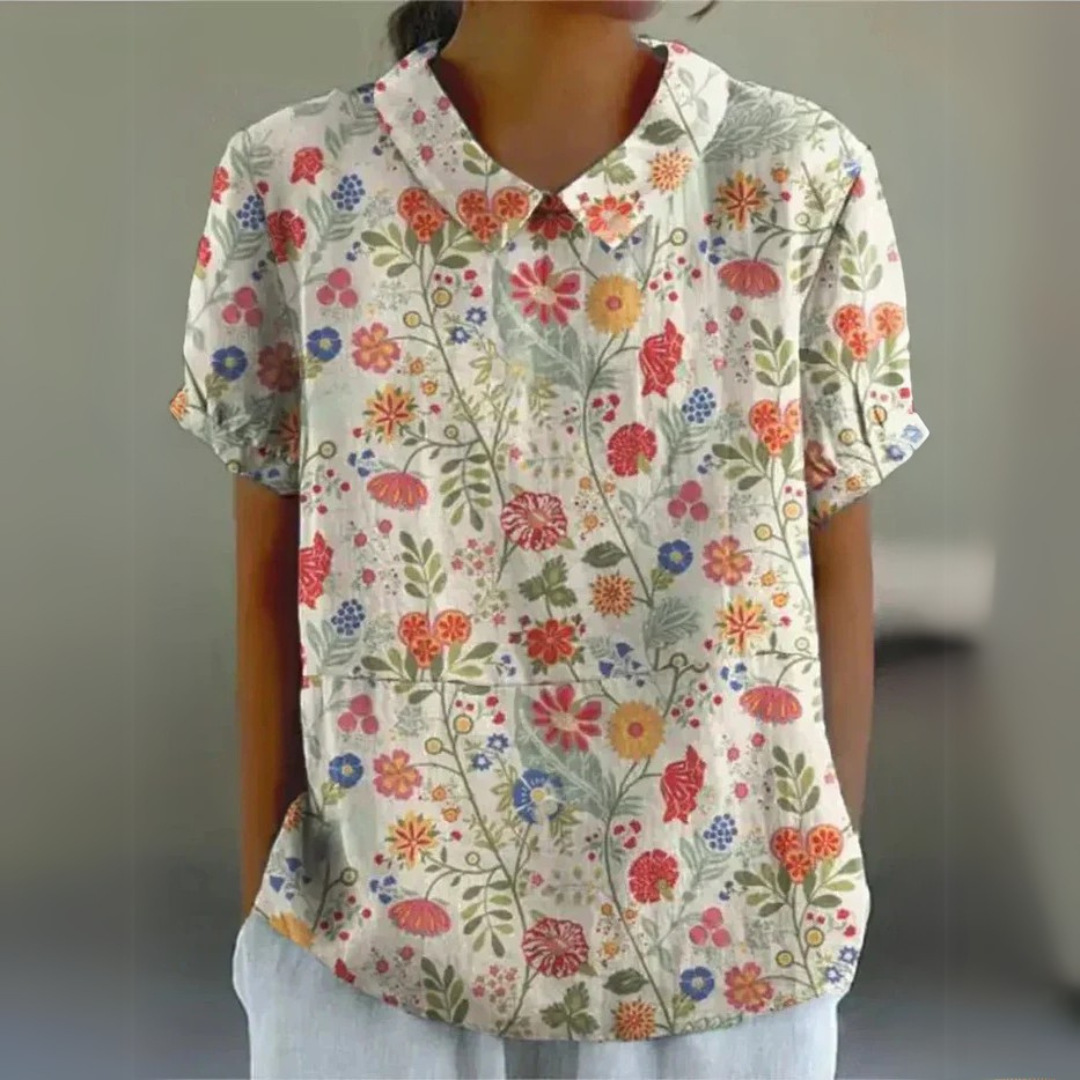 Inga | Blouse à imprimé fleuri