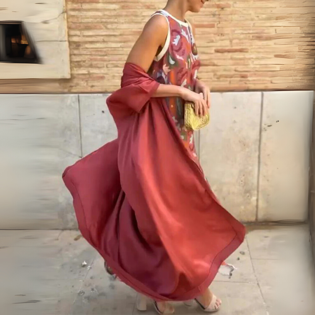 Capucine | Ensemble deux pièces imprimé au style urbain