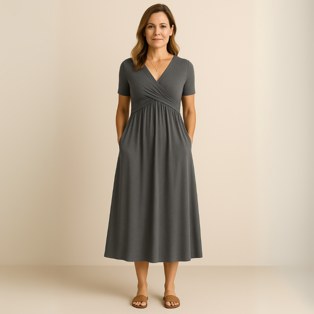 Annelies | robe longue évasée et légère