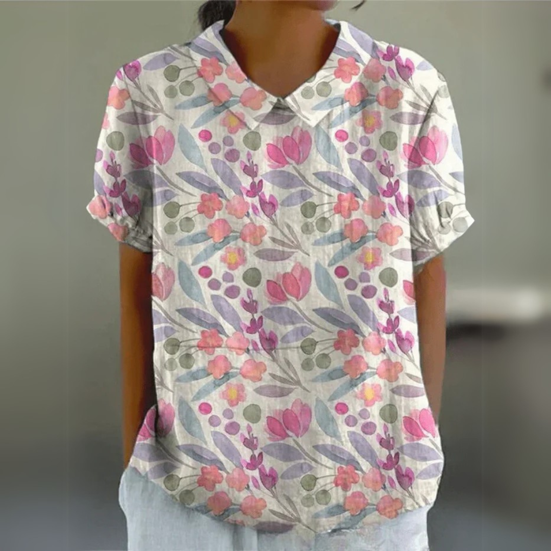 Inga | Blouse à imprimé fleuri