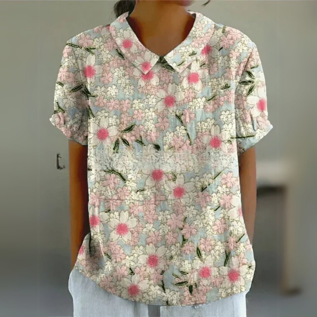 Inga | Blouse à imprimé fleuri
