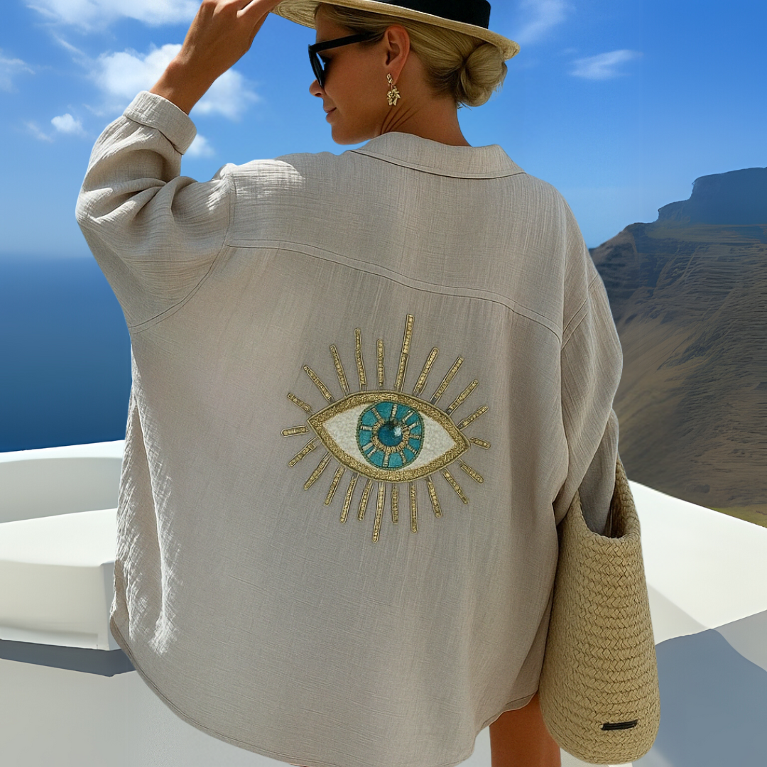 Anne | Blouse décontractée style Ibiza