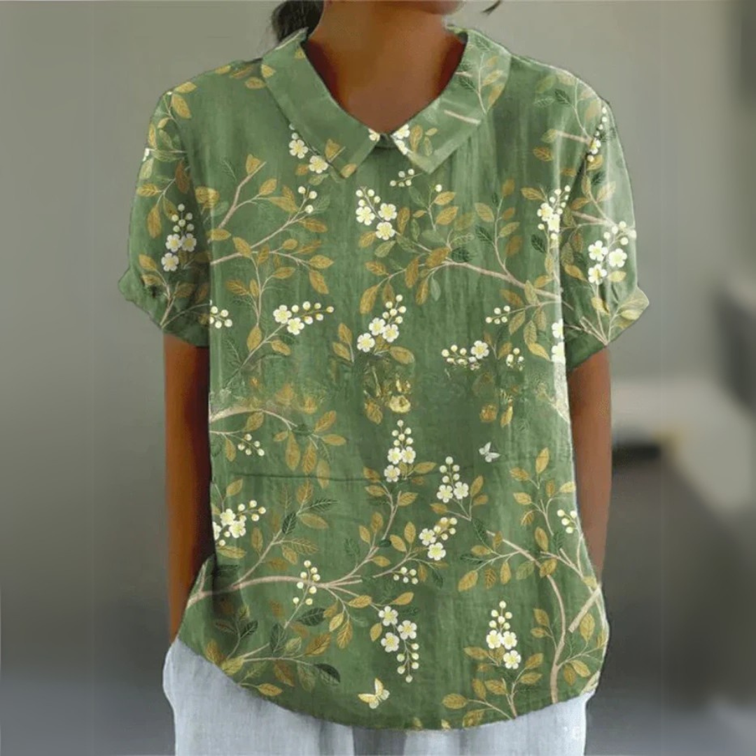 Inga | Blouse à imprimé fleuri