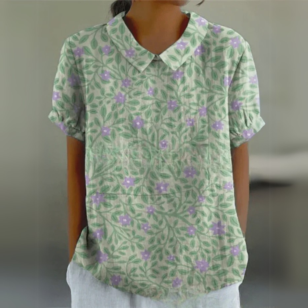 Inga | Blouse à imprimé fleuri