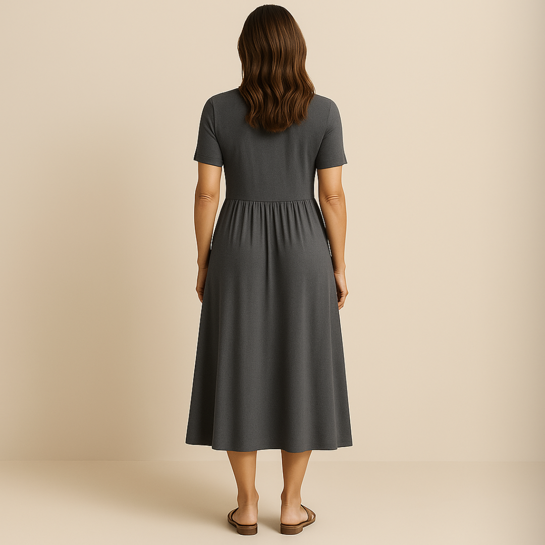 Annelies | robe longue évasée et légère