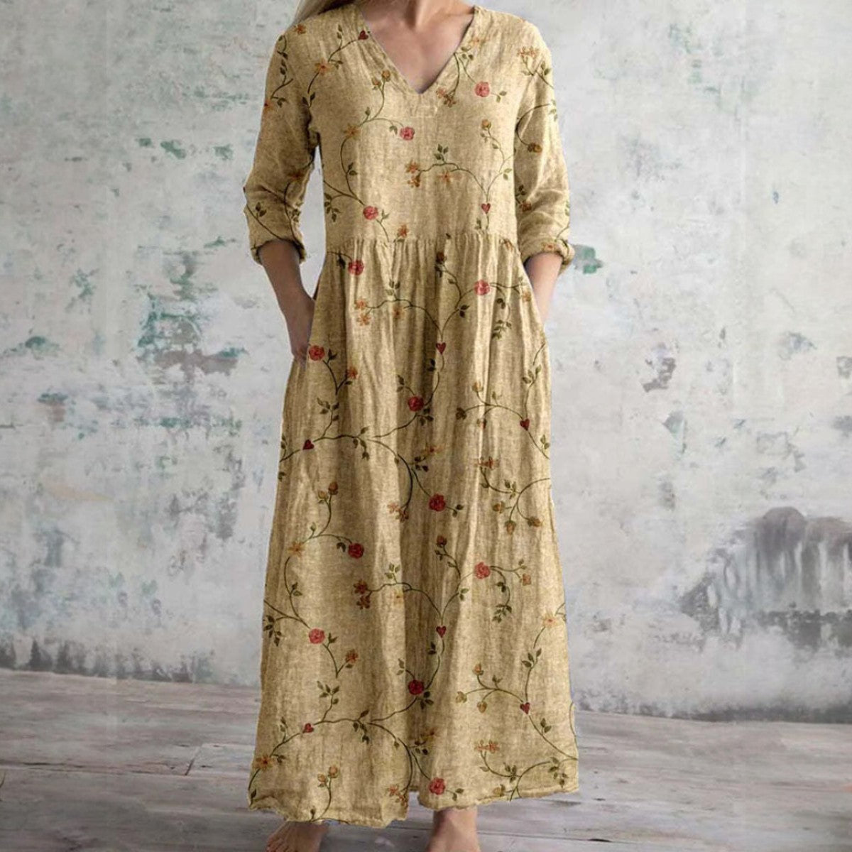 Eliana| Robe fleurie élégante