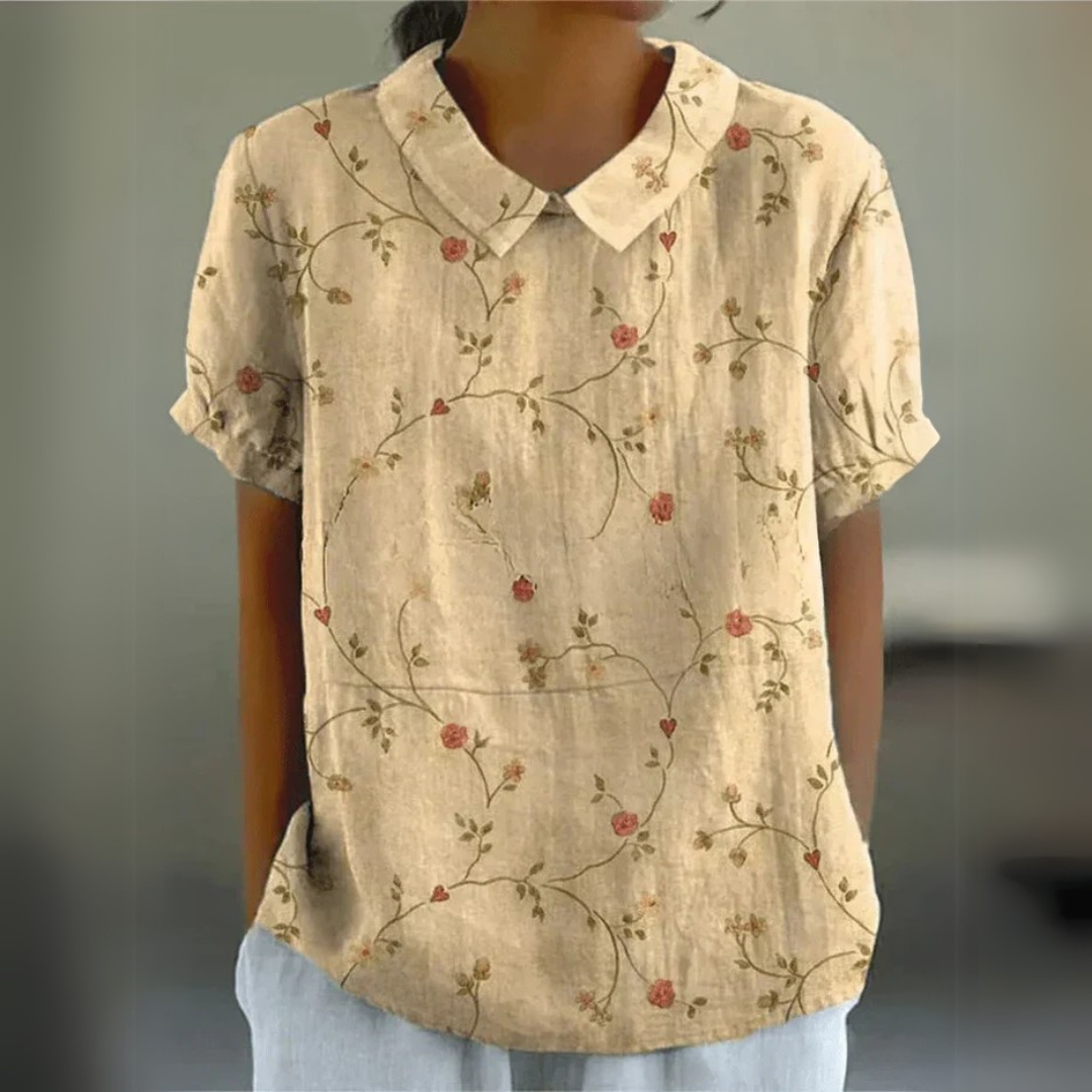 Inga | Blouse à imprimé fleuri