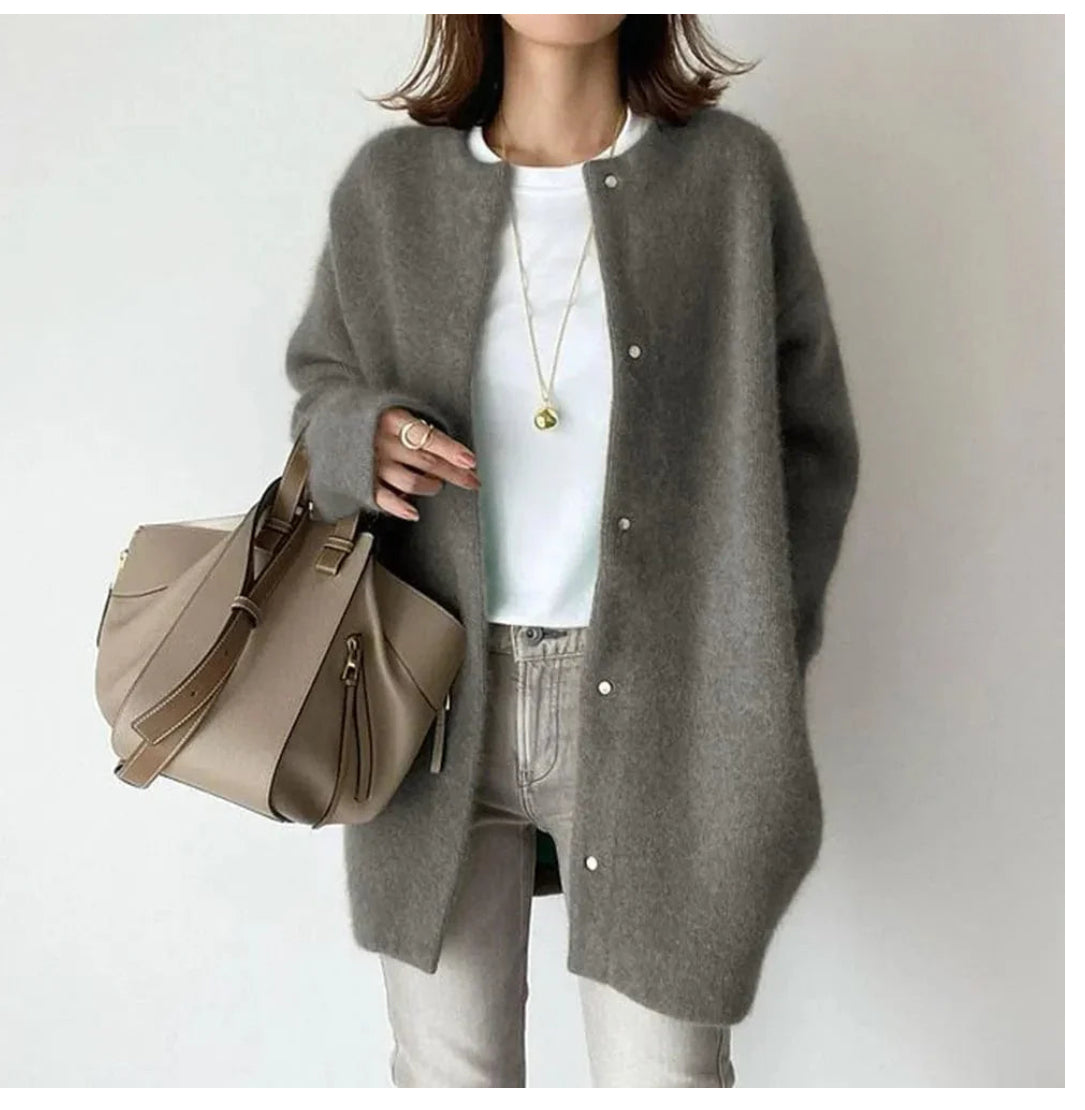 Lorna | Gilet Boutonné de Luxe