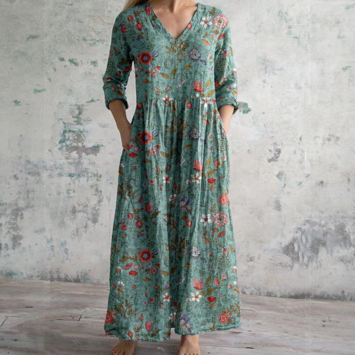 Eliana| Robe fleurie élégante