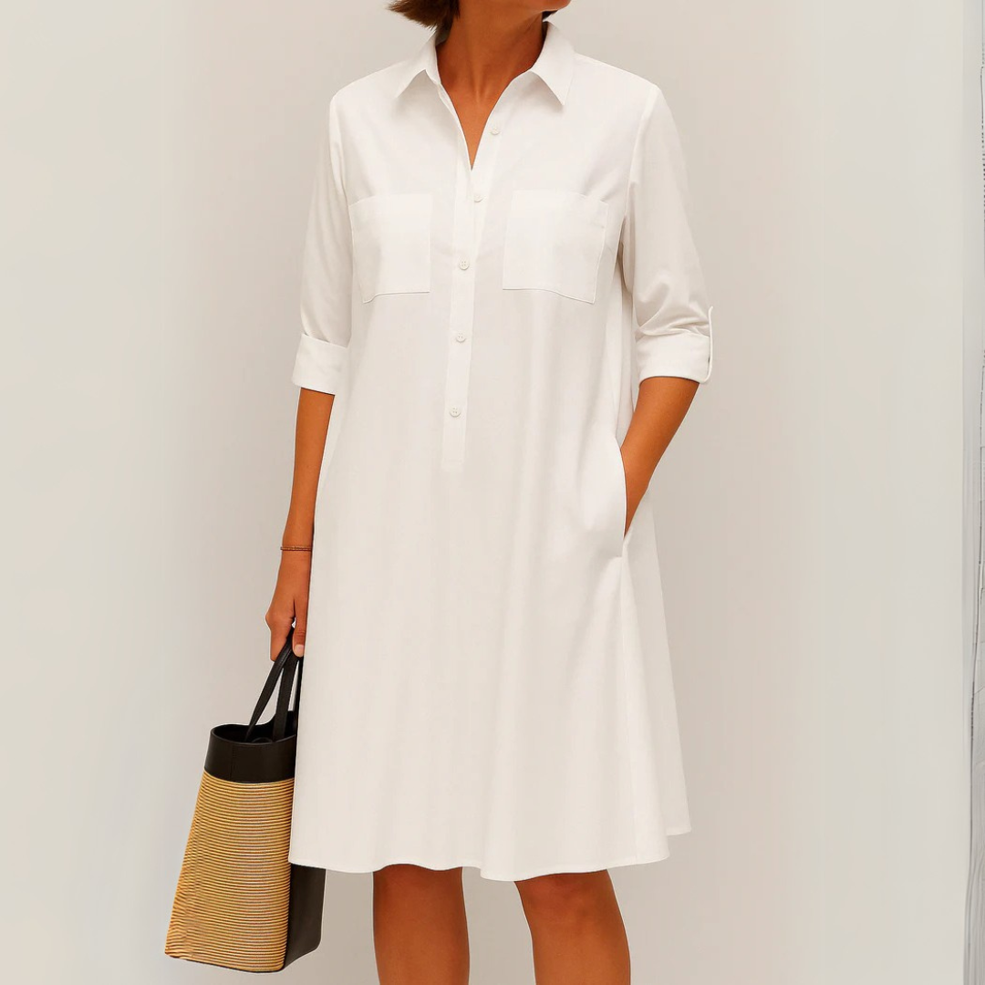 Barbara | Robe à Boutons