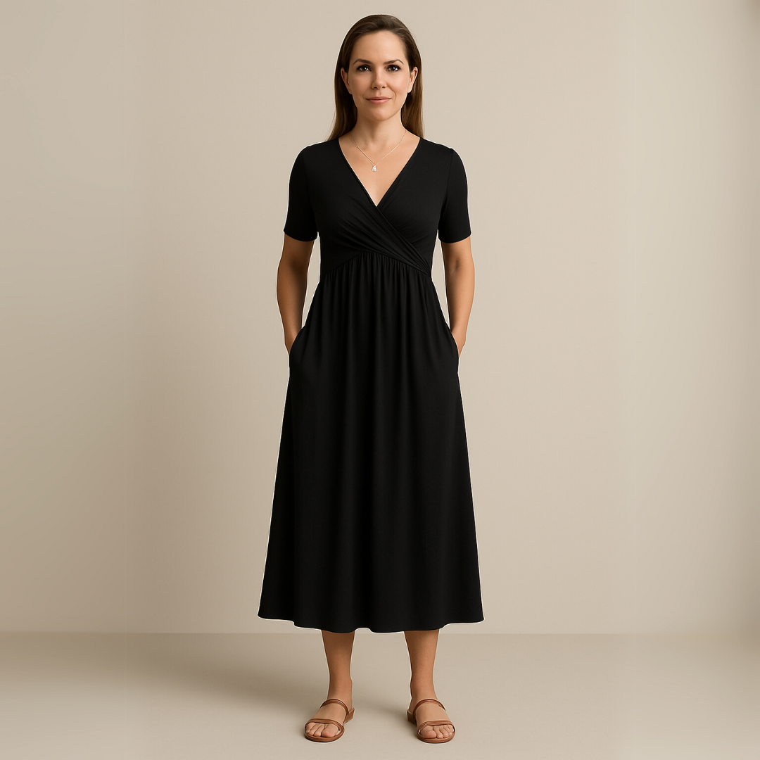 Annelies | robe longue évasée et légère