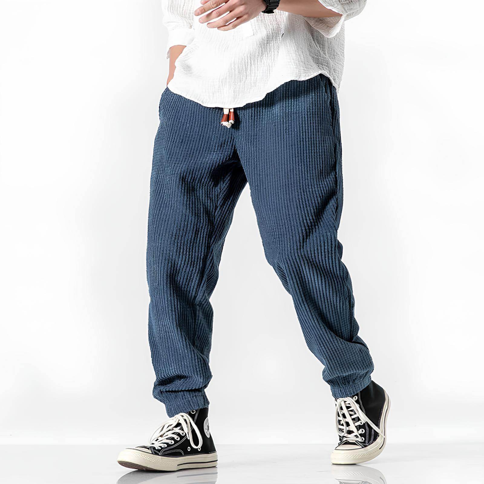 Jitsu | Pantalon en Velours Côtelé