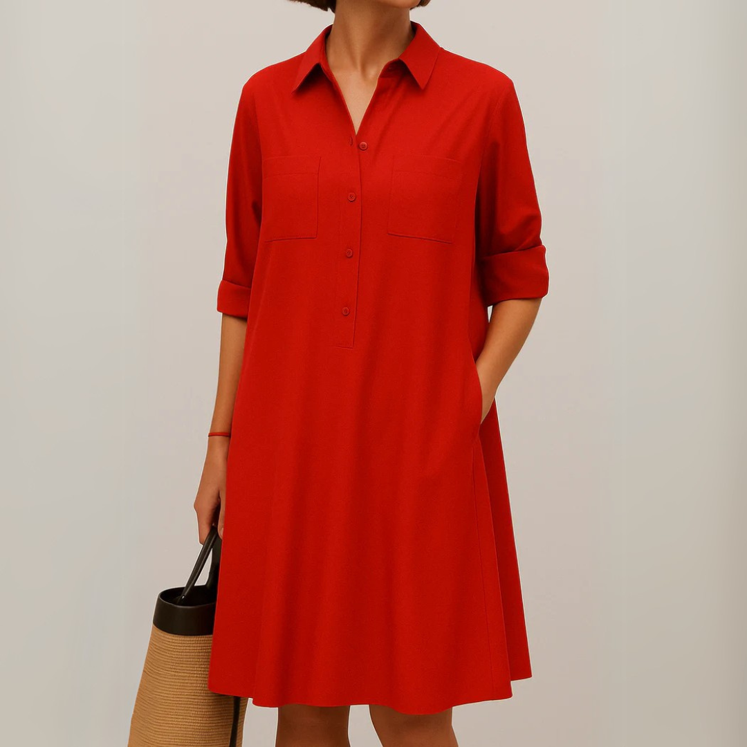 Barbara | Robe à Boutons