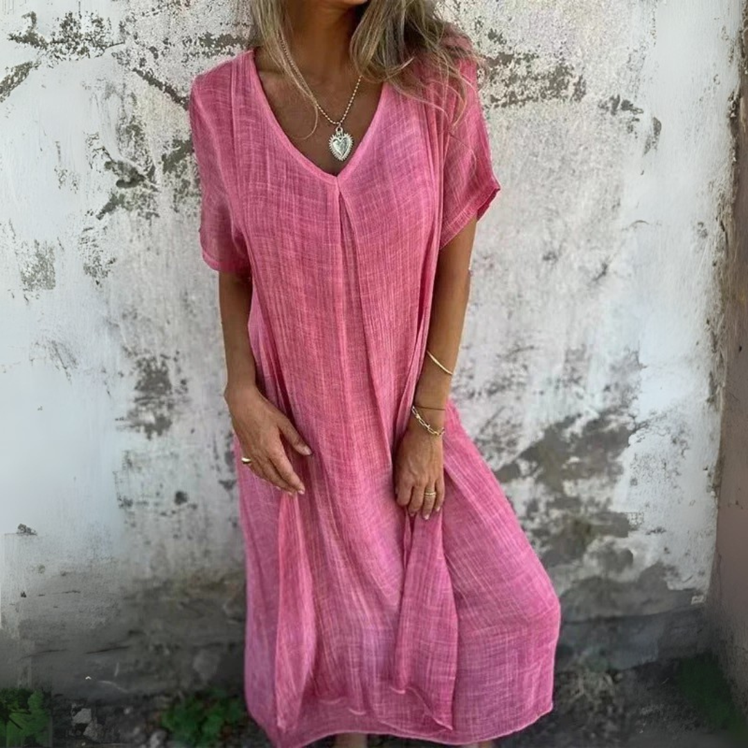 Naia | Robe à col en V