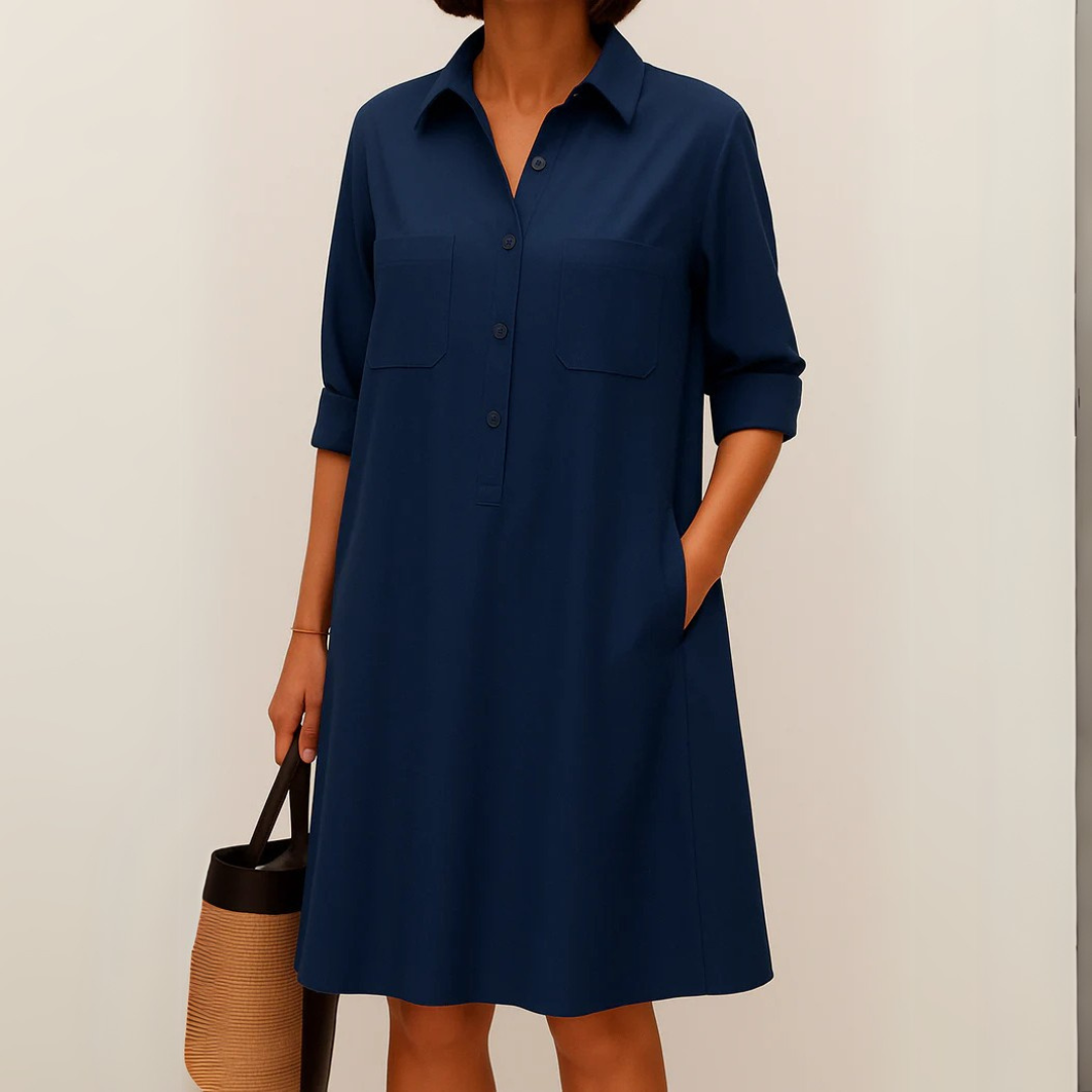 Barbara | Robe à Boutons