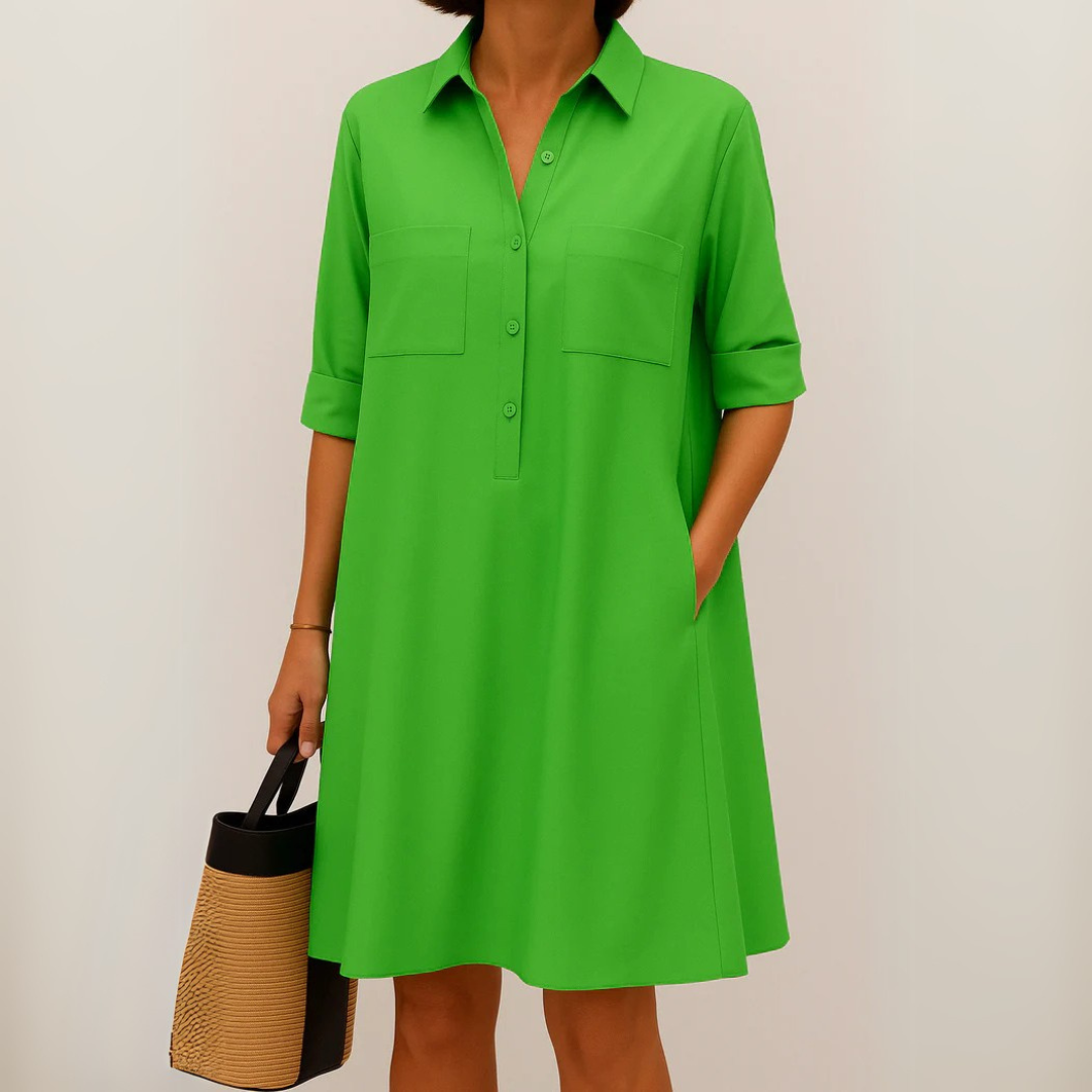 Barbara | Robe à Boutons