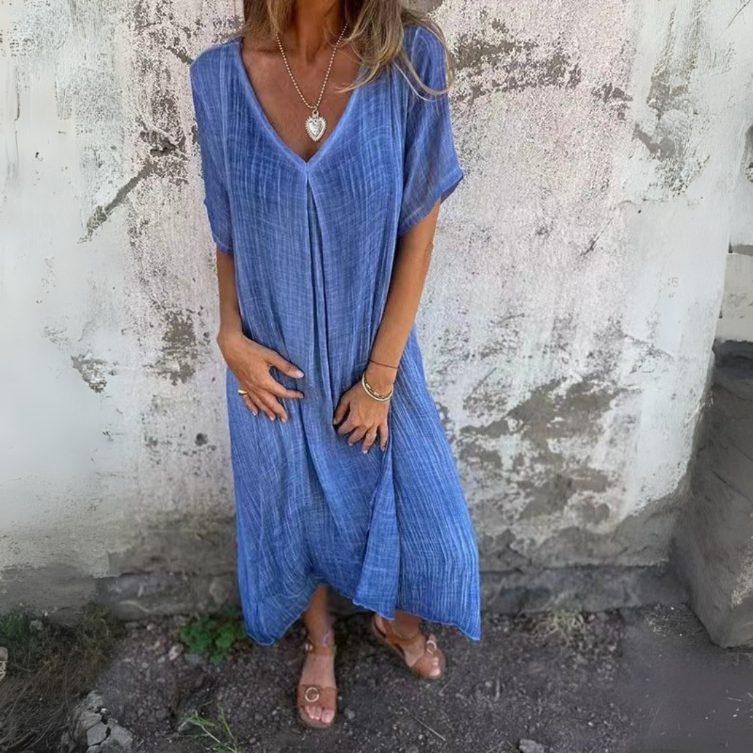 Naia | Robe à col en V