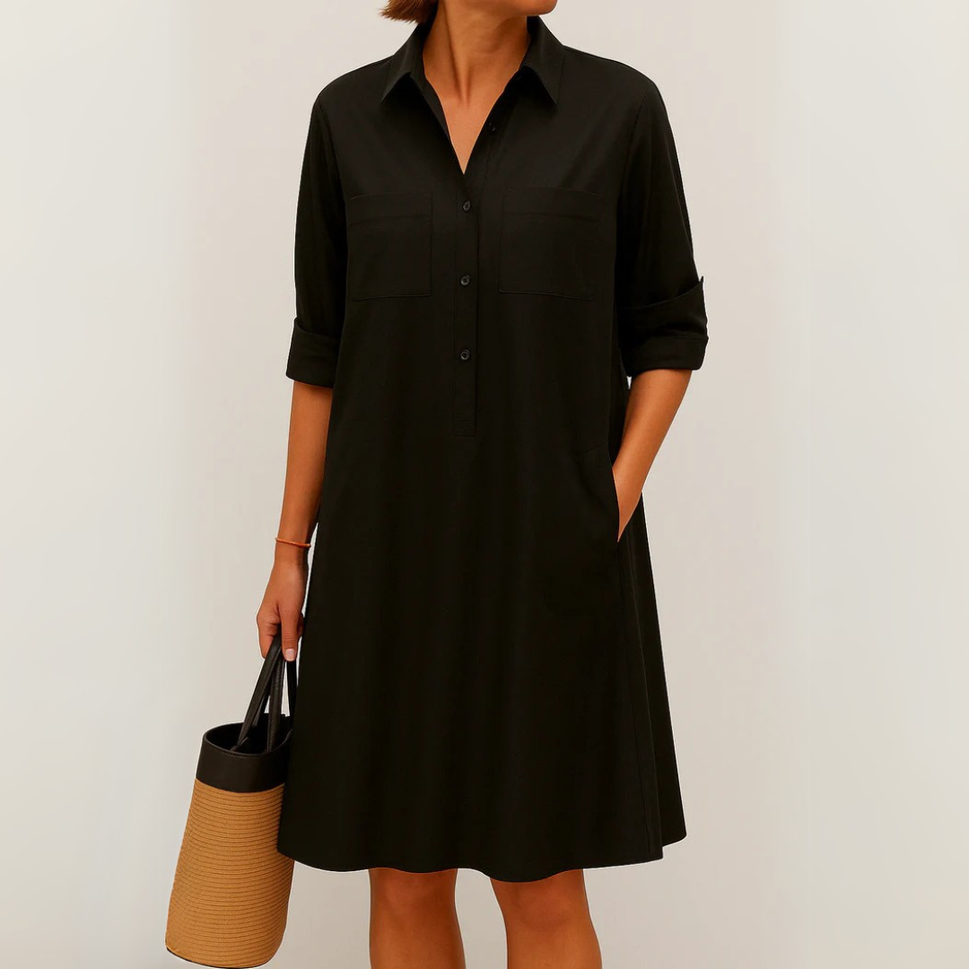 Barbara | Robe à Boutons