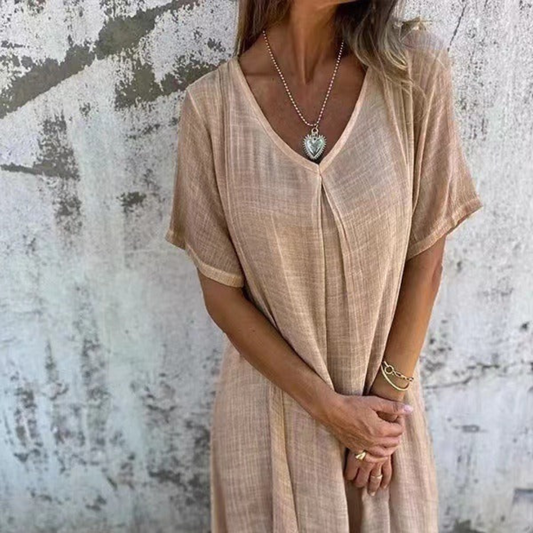 Naia | Robe à col en V
