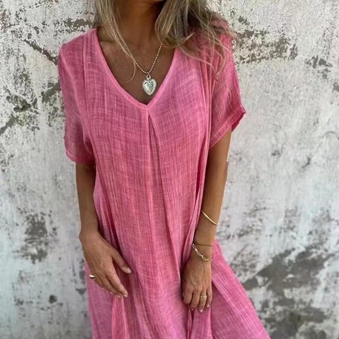 Naia | Robe à col en V