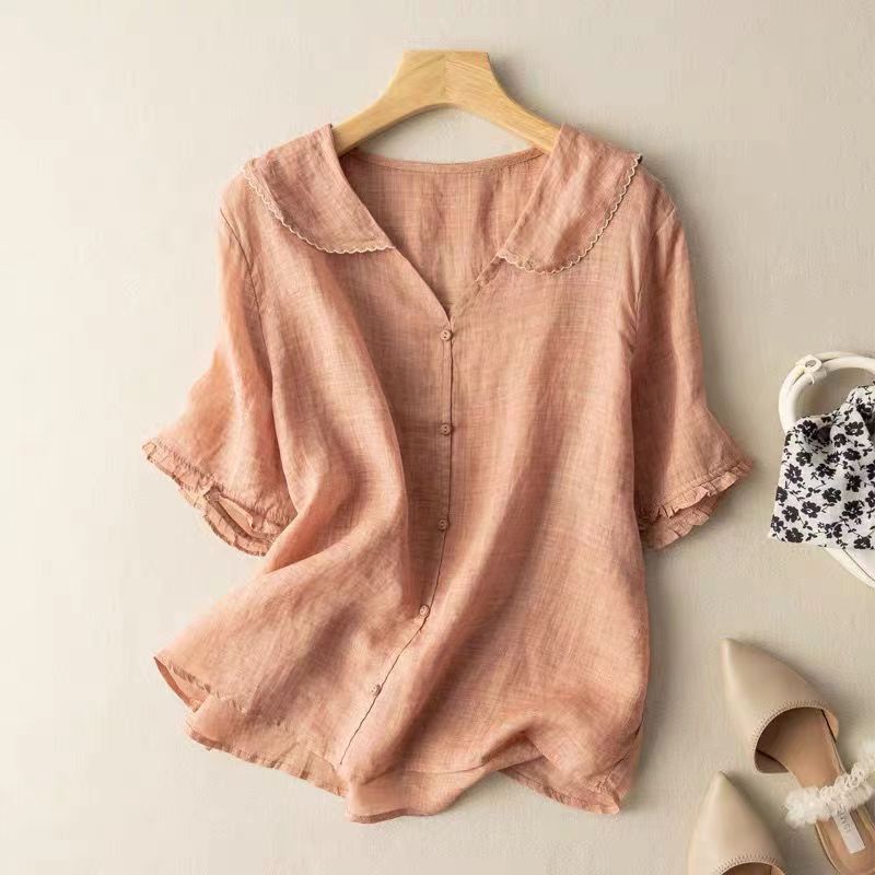 Jade | Blouse élégante boutonnée