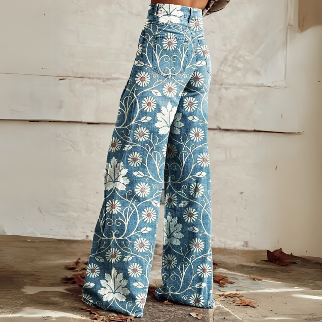 Veeva | Pantalon Boho Vintage