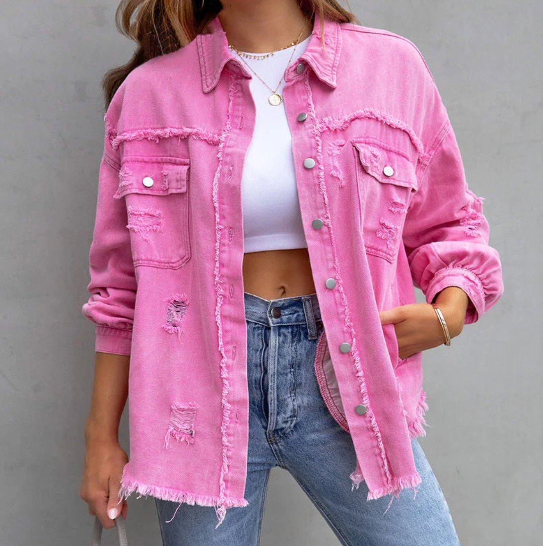 Rainie | Veste d'inspiration vintage