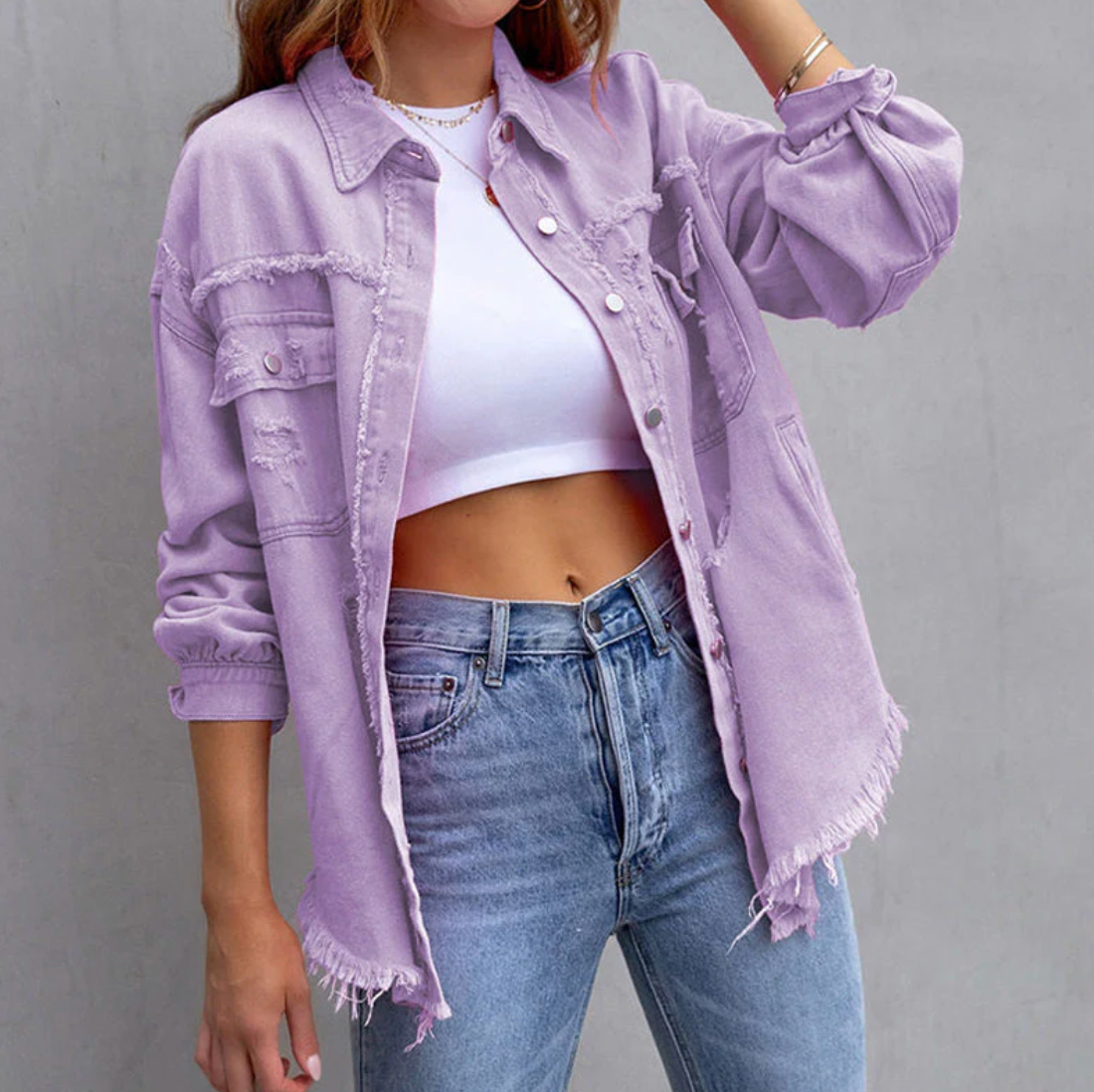 Rainie | Veste d'inspiration vintage